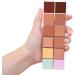 MLqkpwy Foundation Concealer Palette Color Corrector Palette for Face Contour and Cream Makeup Full Coverage for Perfect Face - For Women and Youth - Buy Online on GoSupps.com