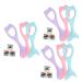 Ipetboom 9 Pcs Eyeliner Auxiliary Artifact Mascara Guard Lash Tool Eyelash Mascara Shield Protection Mermaid mediumx3pcs