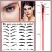 Multi-Function Eyebrow Brush - Realistic Hair Stroke Brow Stamp | Alori Collection Professional Makeup Tool - Buy Online on GoSupps.com