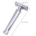 FARUTA Manual Shaver & Safety Beard Trimmer - Portable Hair Remover Tool for Home Salon (Silver) - Best for Smooth Grooming - Buy Online on GoSupps.com