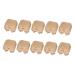 Zerodeko Boxes 10pcs Kraft Paper Pulp Egg Tray Egg Carton Packing Box Household Cartons