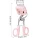 Heated Eyelash Curler 3 Temperature Mode Eyelash Curler USB Rechargeable Long Lasting Electric Lash Curler 3.7V Handheld Eyelash Heated Curler Eyelash Curler for All Eye Shapes Pink - Buy Online on GoSupps.com