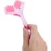 Moum Routes Facial & Body Roller Massager - Pink Slimming Chin Massage Device | Skin-Tightening Beauty Tool for Neck & Face Treatment - Buy Online on GoSupps.com