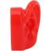 Silicone Ear Model - Human Ear Display for Jewelry & Hearing Aid Practice (Red) - Buy Online on GoSupps.com