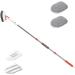 Triangular Bathroom Scrubbers Multifunctional Brush Tile Scrubbers Tub Scrubbers Long Cleanings Brush For Floor Wall Bathtub - Buy Online on GoSupps.com