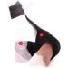 Black Disposable mask Three Layers Non-Woven mask Thickened - Buy Online on GoSupps.com