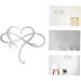 STOBAZA 1pc Wrought Iron Heart Pendant Decor Emblems Heart Metal Sign Art Wall Ornament Hollow Accessories 35x28.5cm Silver - Buy Online on GoSupps.com