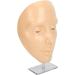 5D Silicone Makeup Practice Face Board for Full Face Training | Ideal for Artists & Beginners - White - Buy Online on GoSupps.com