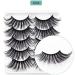 Desikixudy 5 Pairs 25mm Eyelashes Eyelashes Lashes Natural Dramatic Volume Eyelashes Extension False Eyelashes 5D94 - Buy Online on GoSupps.com