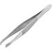 XUANF Eyebrow Tweezers - Carbon Steel 9 cm Inclined Tip for Precise Hair Removal - Silver Finish - International Shipping Available - Buy Online on GoSupps.com