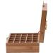 Reton Essential Oil Storage Box - 25 Compartment Aromatherapy Organizer & Nail Polish Display Case for Home Use - Buy Online on GoSupps.com