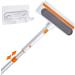 Squeegee for Window Cleaning, 26"-35" Window Telescoping Squeegee, Multi-Angle Window Cleaning Squeegee for Car Windshield, Tiles, Shower Glass Door Long Squeegee