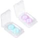 Buy Homsfou 4-Piece Mini Contact Lens Travel Case - Safe & Stylish Containers for Colored Lenses - International Shipping Available - Buy Online on GoSupps.com