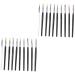 FRCOLOR 20 Pcs Eye Shadow Brush Silicone Makeup Applicator Lip Brush Lipstick for Women Multifunctional Makeup Brush Eyeshadow Cosmetic Lipstick Brush Make up Lip Balm Miss