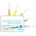 Intermediate Room Brushes & Soft Dental Floss for Kids - 60 Pack Dental Toothpicks & Tools | Jaw-Friendly Oral Care - Buy Online on GoSupps.com