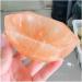 Double Happy Healing Crystal Selenite Bowl - Natural Hand-Carved Gemstone Decoration Gift (Color D) - International Shipping - Buy Online on GoSupps.com