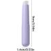 Silicone Lip Brush - Soft Silicone Angled Brush Round Head Lip Brushes | Multi Function Lip Brush Applicator Reusable Plumper Fuller Lip Brushes for Lipstick Lip Balm Lip Gloss Purple - Buy Online on GoSupps.com