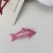 hgnxa Girls Hair Clip with Glitter Women Kid Hairgrips Dolphin Headdress Barrettes Dolphin Shape Sweet 2000s Girls Hairpins Red - Buy Online on GoSupps.com