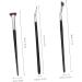 Mikinona 1 Set Fan Mascara Brush Lash Applicator Tool Angled Fan Shaped Eyelash Eye Lash Brush Wands Lash Makeup Brushes Fan Eyelash Brush Mascara Brush for Lashes Mascara Wands - Buy Online on GoSupps.com