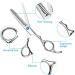 Professional Hair Cutting Scissors Set - Salon Quality Light & Sharp Silver Shears for Barbers and Home Use - Buy Online on GoSupps.com