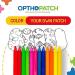 OPTHOPATCH Color Your Own Eye Patches for Kids | 100 Pack with Extra Sensitive Adhesive & 3 Reward Chart Posters - Ideal for International Shipping - Buy Online on GoSupps.com