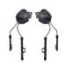 Comtac I & II ARC Adapter - Tactical Helmet Accessories Rail Suspension Mount Version for Airsoft Activities Ear Protection - Hearing Protection for Peltor Comtac Tactical Headset Airsoft Headset Black