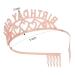 AOPRIE Birthday Girl Tiara - Gold Rhinestone Crystal Happy Birthday Crown - Buy Online on GoSupps.com
