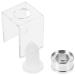NOLITOY Kit Moule Rouge L vres en Silicone 1 Trou avec Support pour Fabrication de Rouge L vres Maison Pratique et R utilisable Maquillage DIY et Cr ation Cosm tique