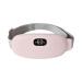 Predolo menstrual heating pillows waist belt device belly diaper girdle 4 vibration massage modes 5 heating levels for women at home pink