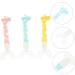 Hapinary 3-St Children's U-Toothbrush | Infant & Kids Training Brush - Manual Mouth Cleaning Tool (1 Pack Sorted Colors) - Buy Online on GoSupps.com