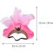 Minkissy Carnival Feather Headpiece Vintage Feather Headband Showgirl Headband Carnival Headband Fascinator Headdress for Masquerade Costume Party Pink - Buy Online on GoSupps.com