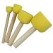 20 pcs Round Sponges Brush Set  4 Sizes Paint Tools for Kids