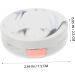 JECOMPRIS Portable Contact Lens Container Set - Travel-Friendly Eye Care Accessory | White Marble Design - Buy Online on GoSupps.com