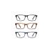 Classic reading glasses PR73 made of plastic from MONTANA in a clevPack of 3 + 1.50 dpt