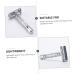 Beaupretty Vintage Double Edge Safety Razor - Chrome Plated Manual Shaver & Mustache Razor for Face - Old Fashioned Alloy Holder - Buy Online on GoSupps.com