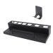 Outanaya Curling Iron Rack Hair Curler Wall Rack Curler Holder for Salon Kickstand Stainless Steel Black