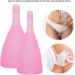 Shop Silicone Menstrual Cup with Cleaning Brush - Reusable Diva Cup for Women's Menstrual Needs (#3) - Buy Online on GoSupps.com