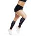 Rehband Neoprene Calf Bandage - Shin Support & Compression Sleeve for Running | X-Large Black | Promote Blood Circulation in Endurance Sports - Buy Online on GoSupps.com