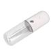 Face Humidifier Nano Mist Sprayer Face Nano Mist Sprayer Portable USB Charging Moisturizing Hydrator for Home (White)