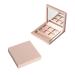 Outanaya 2pcs Empty Eye Shadow Pallet Highlighters Empty Eyeshadow Palette Empty Eyeshadow Dish 1 count (Pack of 1) Pink