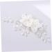 HAPINARY Crystal Headpiece Wedding Headpiece Prom Headpiece Crystal Hair Accessories Pearl Wedding Hair Accessories Flower Hair Accessories Pearl Headpiece Flower Girl Bride White Headband - Buy Online on GoSupps.com
