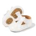 CENCIRILY Baby Girl Mary Jane Shoes Anti-Slip First Walking Bowknot Soft Sole Princess Wedding Dress Flats for 0-18 Month 12-18 Months A02 White