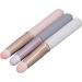 Lip Brush 3 Pieces Lip Brush Compact and Durable Round Head Easy to Clean with Lipstick Cover - Buy Online on GoSupps.com