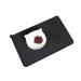 Elaikka Silicone Pet Food Mat Non-Slip Easy Clean Waterproof 19x12Large with Raised Edge for Dog Cat Feeding Mats Black Large Black1
