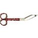 Panther Surgical Stainless Steel 5.5 Lister Bandage Scissors - Red and Black Pattern - Buy Online on GoSupps.com