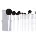 14 Pieces of Plain Brocade Makeup Brush Set Full Set of Eye Shadow Brush Powder Blusher Brush Beauty Tools