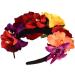 Mexican Flower Crown Headband Halloween Party Flower Headband Halloween Costume Cosplay Headpiece Hair Accessories - Buy Online on GoSupps.com