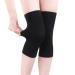JUMISEE 1 Pair Compression Knee Sleeve for Men Women Cotton Knee Brace Leg Support for Running Pain Management Arthritis Pain Relief Rheumatism Large Black