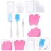1 Set Hand and Foot Care Set Soothing Skin Warmer Paraffin Wax Mitts Paraffin Wax for Hand and Feet Exfoliating Scrub Gloves Bath Kit Bath Set Plastic Gloves (foot Covers) Work Spa 17.5x6cm Pink - Buy Online on GoSupps.com