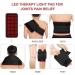 UEIDIHI Red Infrared Light Therapy Belt LED Red Light Therapy Belt for Pain Relief Flexible Wearable Wrap Deep Therapy Pad with 2 Wavelengths - Buy Online on GoSupps.com